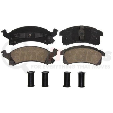 ZD506 by WAGNER - QuickStop Ceramic Disc Brake Pad Set