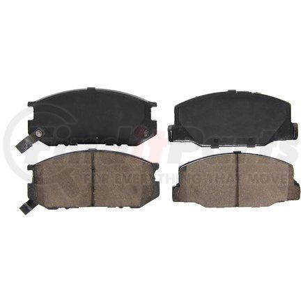 ZD527 by WAGNER - QuickStop Ceramic Disc Brake Pad Set