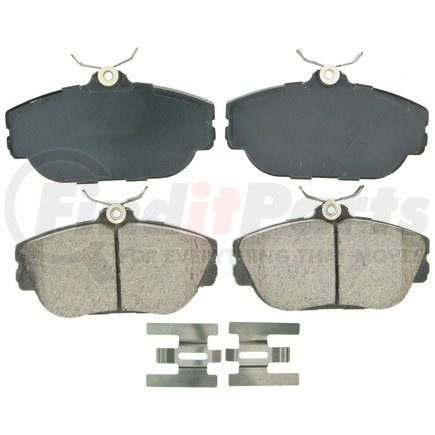 ZD601 by WAGNER - QuickStop Ceramic Disc Brake Pad Set