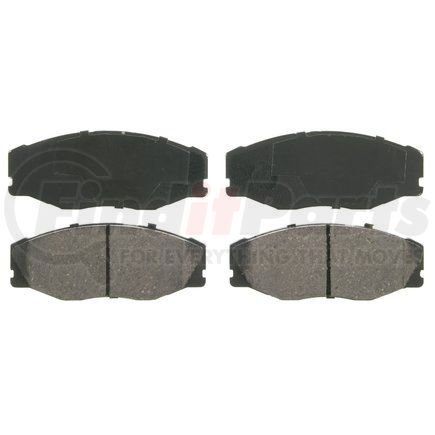 ZD604 by WAGNER - QuickStop Ceramic Disc Brake Pad Set