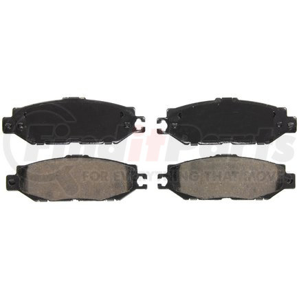 ZD613 by WAGNER - QuickStop Ceramic Disc Brake Pad Set