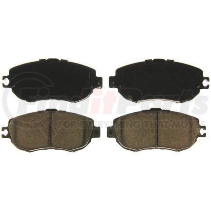 ZD612 by WAGNER - QuickStop Ceramic Disc Brake Pad Set