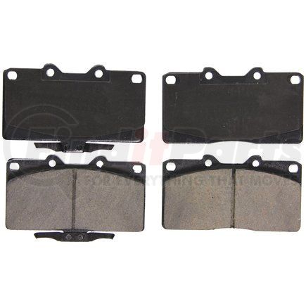 ZD531 by WAGNER - QuickStop Ceramic Disc Brake Pad Set
