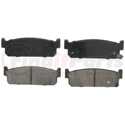 ZD588 by WAGNER - QuickStop Ceramic Disc Brake Pad Set