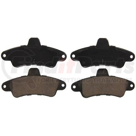 ZD661 by WAGNER - QuickStop Ceramic Disc Brake Pad Set