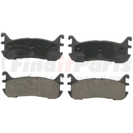 ZD663A by WAGNER - QuickStop Ceramic Disc Brake Pad Set
