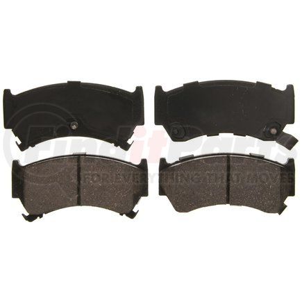 ZD668 by WAGNER - QuickStop Ceramic Disc Brake Pad Set