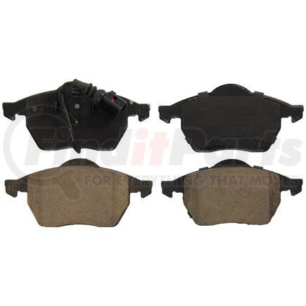 ZD687A by WAGNER - QuickStop Ceramic Disc Brake Pad Set