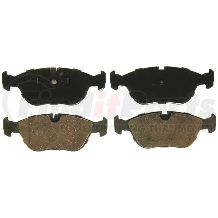 ZD618 by WAGNER - QuickStop Ceramic Disc Brake Pad Set