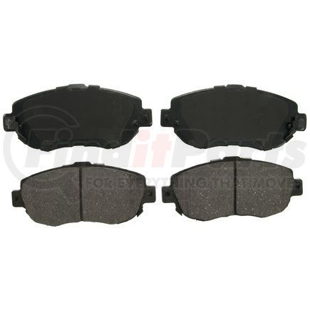 ZD619 by WAGNER - QuickStop Ceramic Disc Brake Pad Set