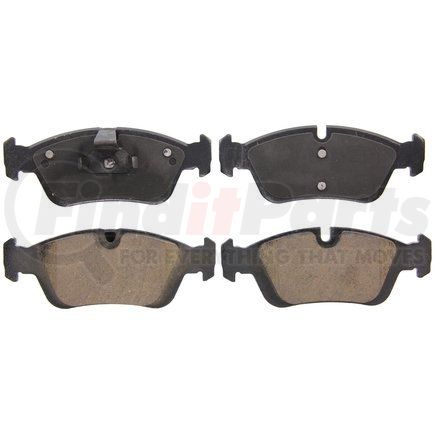 ZD781A by WAGNER - QuickStop Ceramic Disc Brake Pad Set