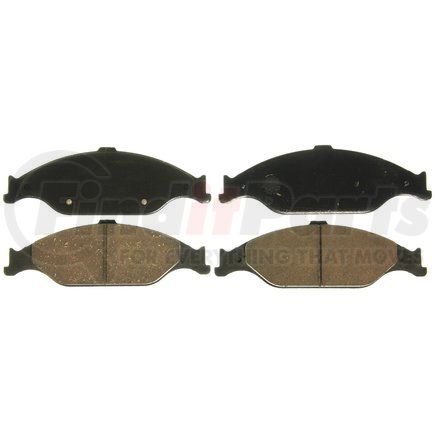 ZD804 by WAGNER - QuickStop Ceramic Disc Brake Pad Set