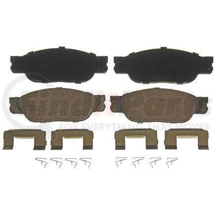 ZD805 by WAGNER - QuickStop Ceramic Disc Brake Pad Set