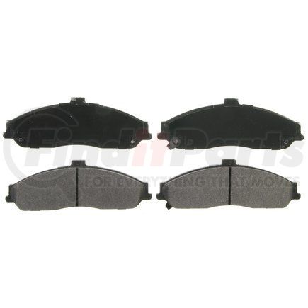 ZX731 by WAGNER - QuickStop Semi-Metallic Disc Brake Pad Set