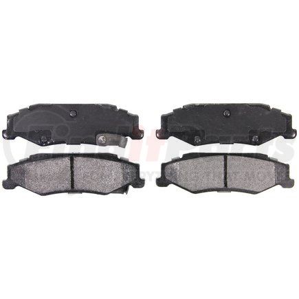 ZX732B by WAGNER - QuickStop Semi-Metallic Disc Brake Pad Set