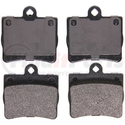 ZX739 by WAGNER - QuickStop Semi-Metallic Disc Brake Pad Set