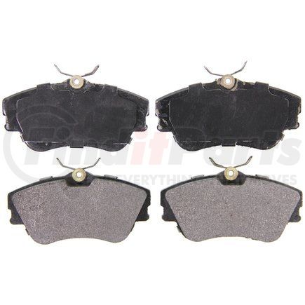 ZX742 by WAGNER - QuickStop Semi-Metallic Disc Brake Pad Set