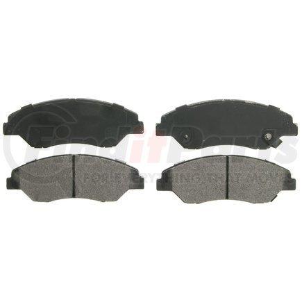 ZX774 by WAGNER - QuickStop Semi-Metallic Disc Brake Pad Set