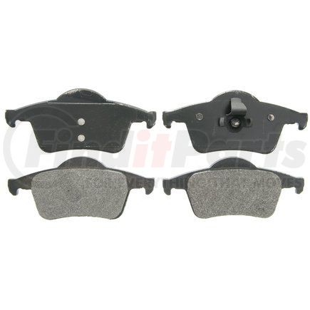 ZX795 by WAGNER - QuickStop Semi-Metallic Disc Brake Pad Set