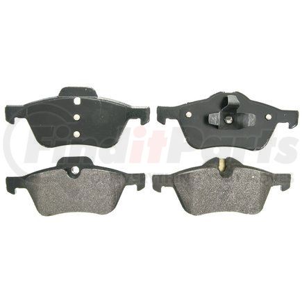 ZX939 by WAGNER - QuickStop Semi-Metallic Disc Brake Pad Set