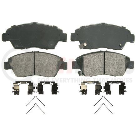 ZX948 by WAGNER - QuickStop Semi-Metallic Disc Brake Pad Set