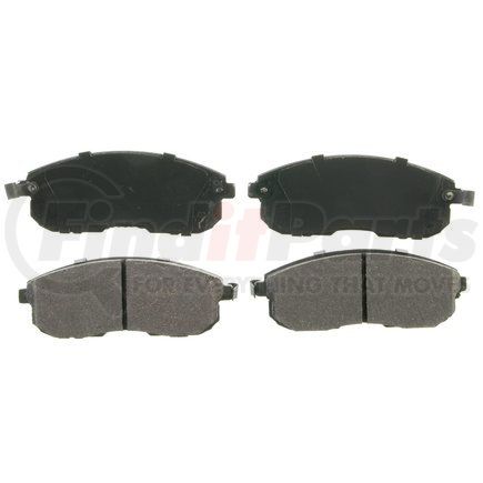 ZX815 by WAGNER - QuickStop Semi-Metallic Disc Brake Pad Set