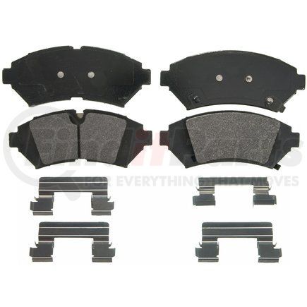 ZX850 by WAGNER - QuickStop Semi-Metallic Disc Brake Pad Set