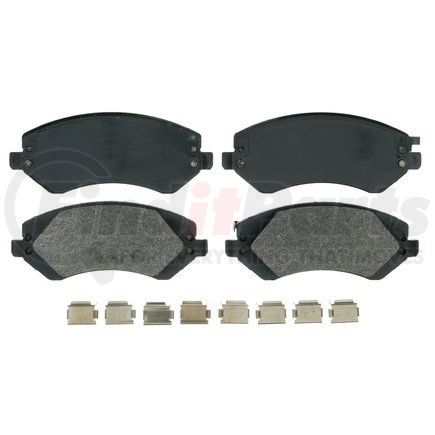 ZX856B by WAGNER - QuickStop Semi-Metallic Disc Brake Pad Set