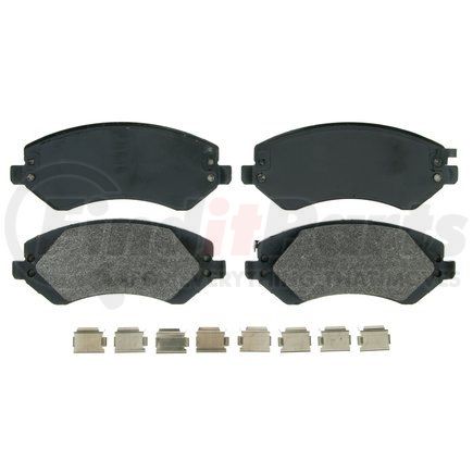 Wagner ZX856B Disc Brake Pad Set QuickStop Semi-Metallic Disc Brake Pad Set