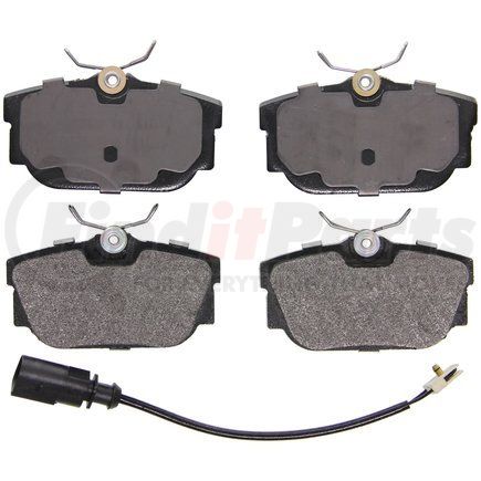 ZX877B by WAGNER - QuickStop Semi-Metallic Disc Brake Pad Set