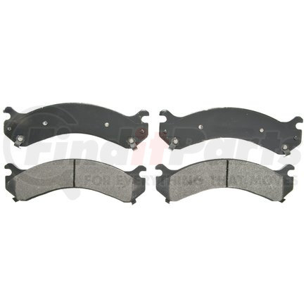 ZX909 by WAGNER - QuickStop Semi-Metallic Disc Brake Pad Set