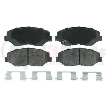 ZX914 by WAGNER - QuickStop Semi-Metallic Disc Brake Pad Set