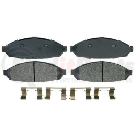 ZX931 by WAGNER - QuickStop Semi-Metallic Disc Brake Pad Set