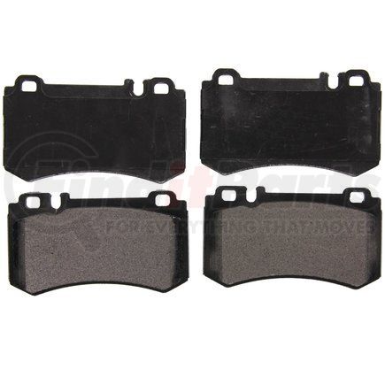 ZX984A by WAGNER - QuickStop Semi-Metallic Disc Brake Pad Set