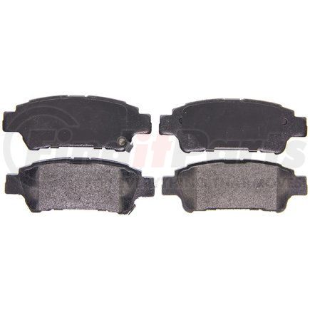 ZX995 by WAGNER - QuickStop Semi-Metallic Disc Brake Pad Set