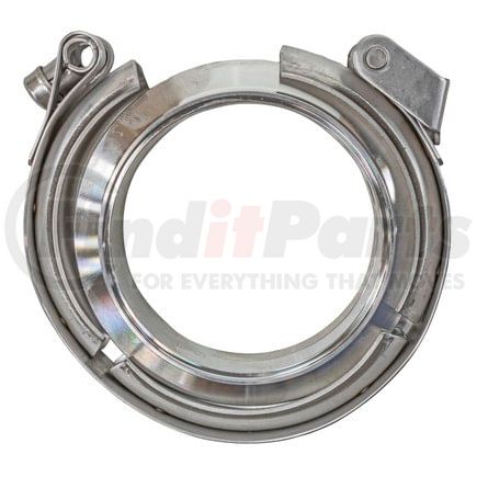 1491 by VIBRANT PERFORMANCE - T304 Stainless Steel V-Band Flange Tubing; 3 in. O.D.; Incl.2 V-Band Flanges; 1 V-Band Clamp;