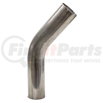 13102 by VIBRANT PERFORMANCE - Stainless Tubing; 3.00 in./76.2mm O.D. 45 Degree Mandrel Bend;