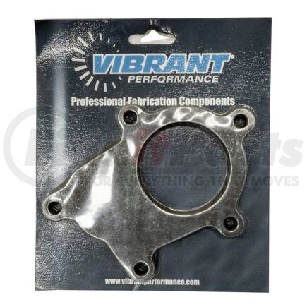14330 by VIBRANT PERFORMANCE - External Wastegate Discharge Flange; 5 Bolt; For T3; 1/2 in. Thick;