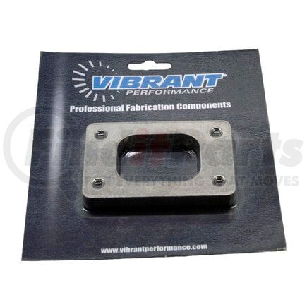 1430 by VIBRANT PERFORMANCE - Turbo Inlet Flange; For T25/T28/GT25; 1/2 in. Thick; 304 Stainless Steel;