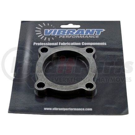 14390 by VIBRANT PERFORMANCE - Discharge Flange; 4 Bolt; For GT30/GT35; 2.5 in. I.D.; 1/2 in. Thick;
