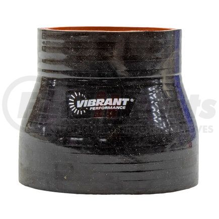2761 by VIBRANT PERFORMANCE - 4 Ply Reducer Coupling; 2.5 in. x 3.25 in. x 3 in. Long; Black;