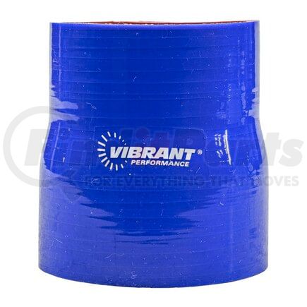 Vibrant Performance 2768B Hose Coupler 4 Ply Reducer Coupling; 2.25 in. x 2.5 in. x 3 in. Long; Blue;