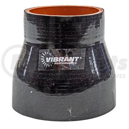 2770 by VIBRANT PERFORMANCE - 4 Ply Reducer Coupling; 2.25 in. x 3 in. x 3 in. Long; Black;