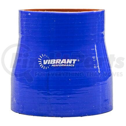2769B by VIBRANT PERFORMANCE - 4 Ply Reducer Coupling; 2.25 in. x 2.75 in. x 3 in. Long; Blue;