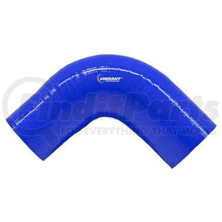 2781B by VIBRANT PERFORMANCE - 4 Ply 90 Degree Reducer Elbow; 2.5 in. ID x 2.75 in. ID x 3.5 in. Leg Length; Blue;
