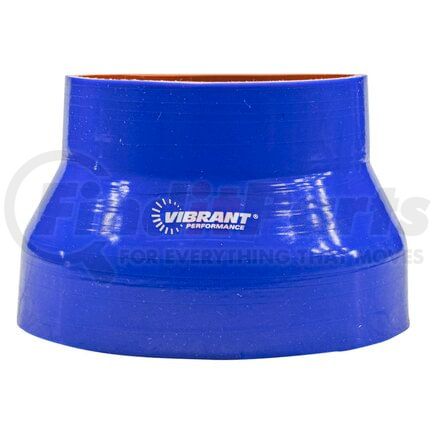 2836B by VIBRANT PERFORMANCE - 4 Ply Reducer Coupling; 3.5 in. x 4.5 in. x 3 in. Long; Blue;