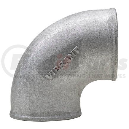 2874 by VIBRANT PERFORMANCE - 90 Degree Tight Radius 6061 Cast Aluminum Elbow; 3 in. O.D.;