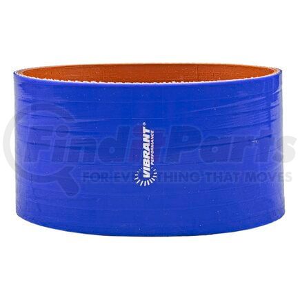 2724B by VIBRANT PERFORMANCE - 4 Ply Silicone Sleeve; 5 in. I.D. x 3 in. Long; Blue;