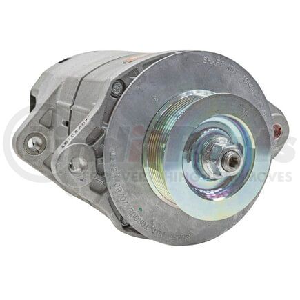 8600333 by DELCO REMY - Alternator - 33SI Model, 24V, 100A, 1/4 B+ Output Terminal, J180 Hinge