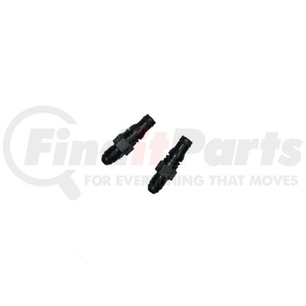Mcleod 139160 Clutch Hydraulic Hose Connector Fitting: Double Male: Straight: AN-4 To Wire-Clip